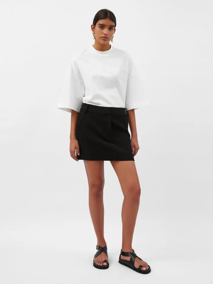 Women Sarah Mini Skirt Black The UNDONE Skirts