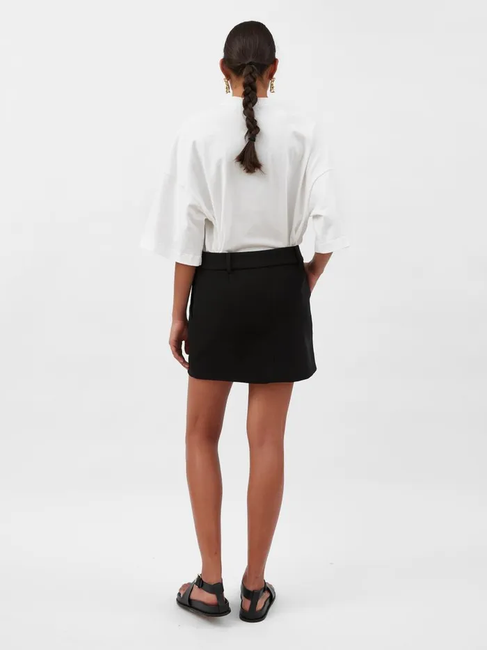 Women Sarah Mini Skirt Black The UNDONE Skirts