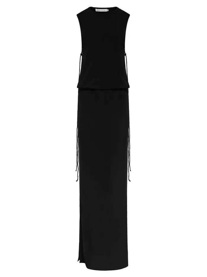 Women Separation Gown Black The UNDONE Dresses