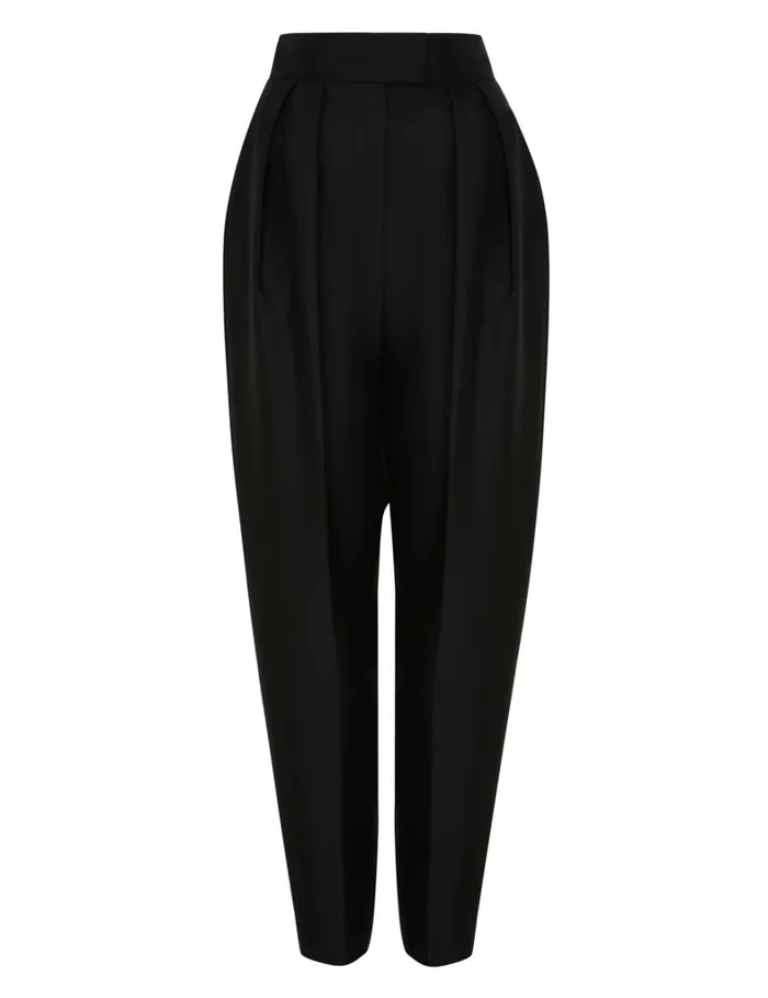 Women Shorts and Pants Zimmermann Matchmaker Pleat Front Pant Black