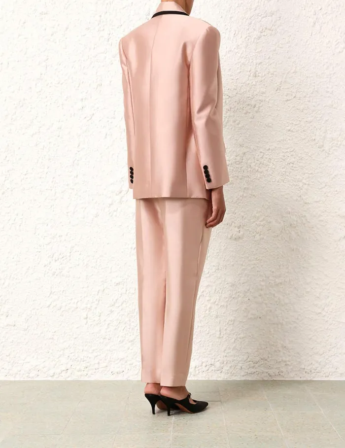 Women Shorts and Pants Zimmermann Matchmaker Pleat Front Pant Blush