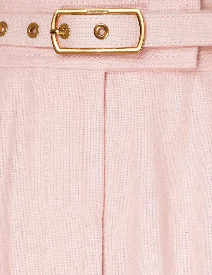 Women Shorts and Pants Zimmermann Matchmaker Wide Leg Pant Blush