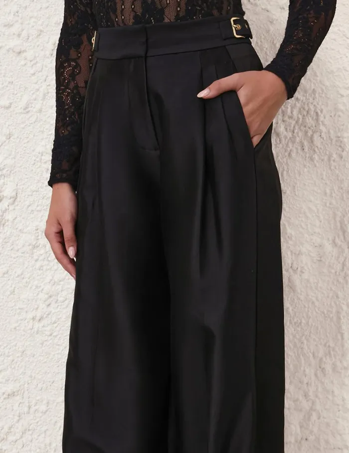 Women Shorts and Pants Zimmermann Natura Harem Pant Black
