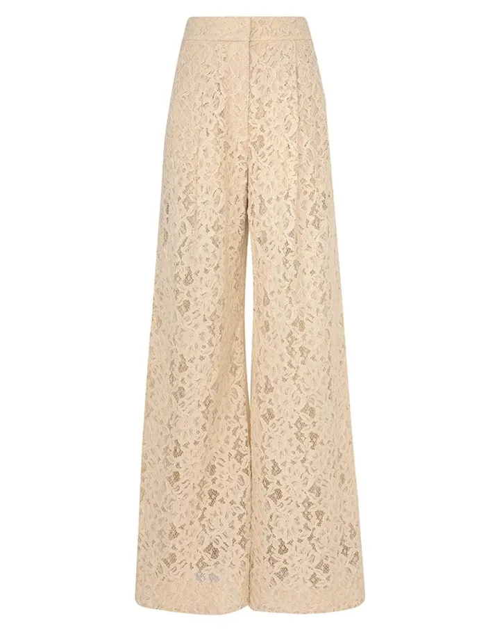 Women Shorts and Pants Zimmermann Natura Lace Pant Tea