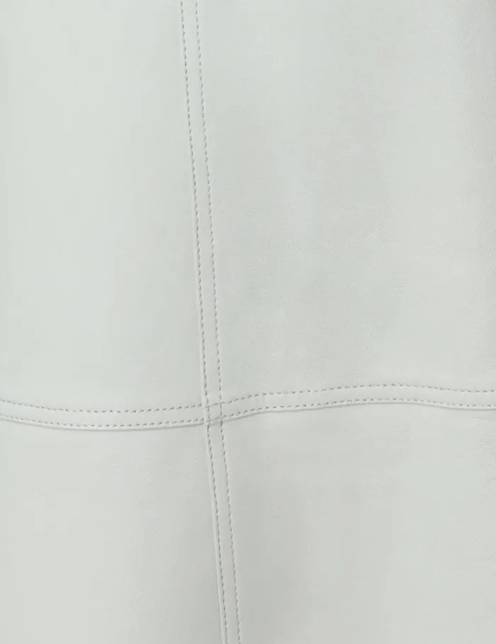 Women Shorts and Pants Zimmermann Natura Leather Cropped Pant Mint