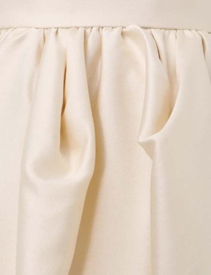 Women Skirts Zimmermann Matchmaker Tulip Mini Skirt Cream