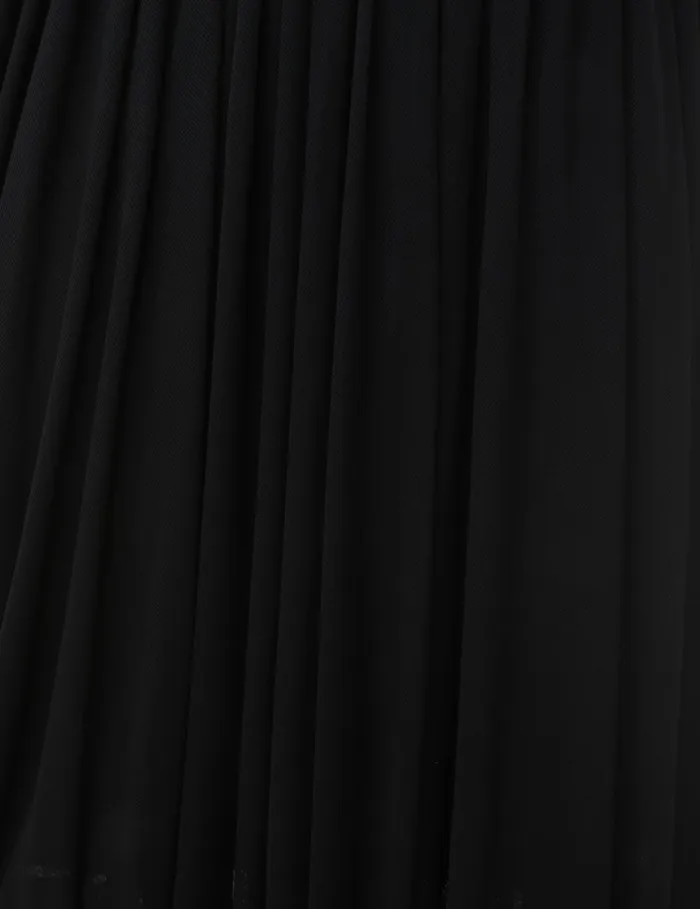Women Skirts Zimmermann Natura Jersey Draped Skirt Black