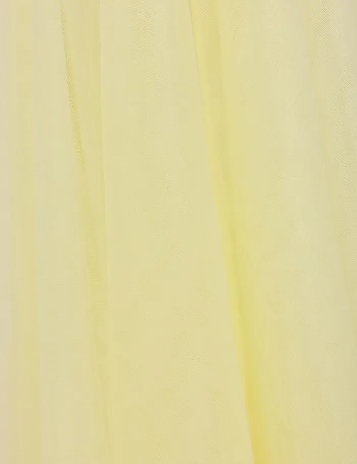 Women Skirts Zimmermann Tulle Skirt Lemon