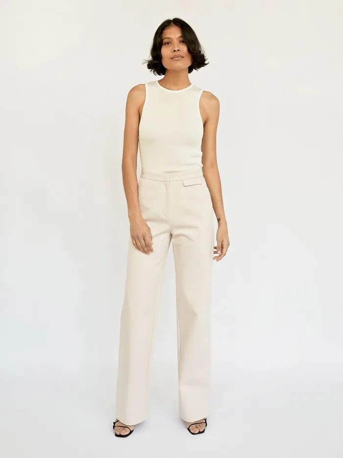 Women Slim Pant Natural The UNDONE Pants