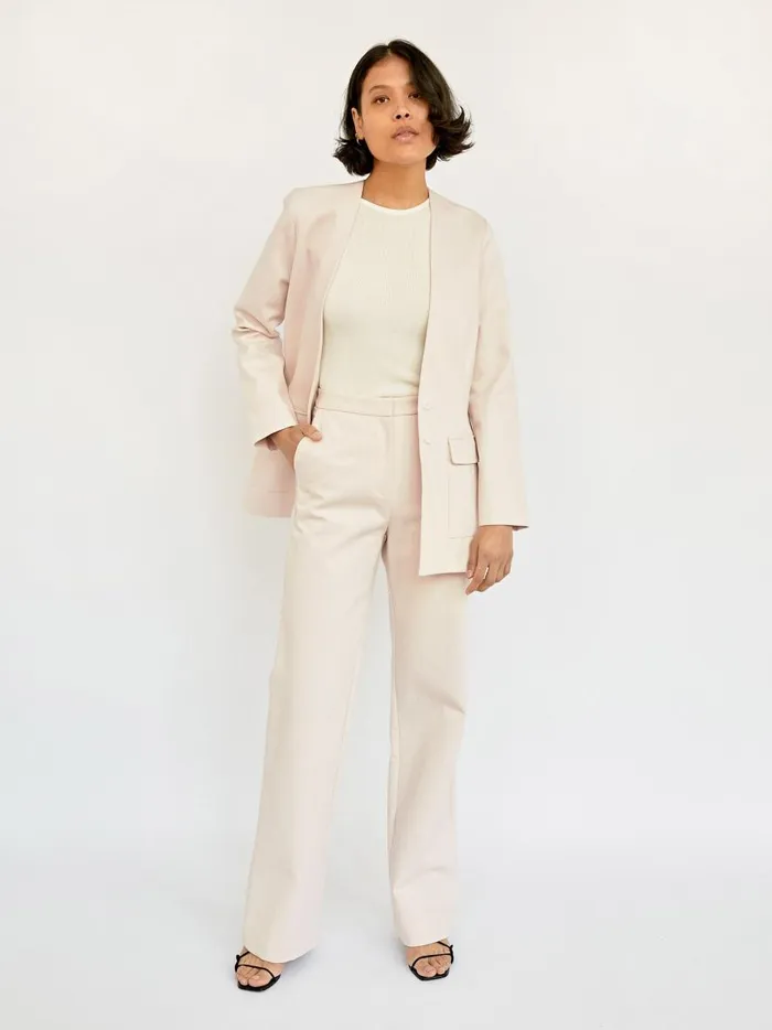 Women Slim Pant Natural The UNDONE Pants
