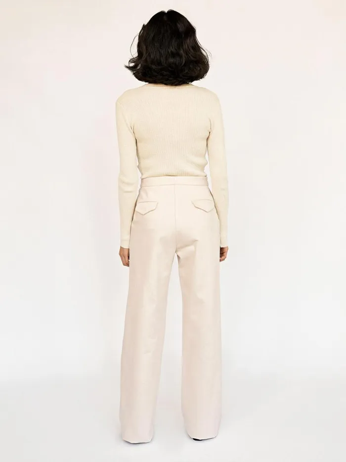 Women Slim Pant Natural The UNDONE Pants