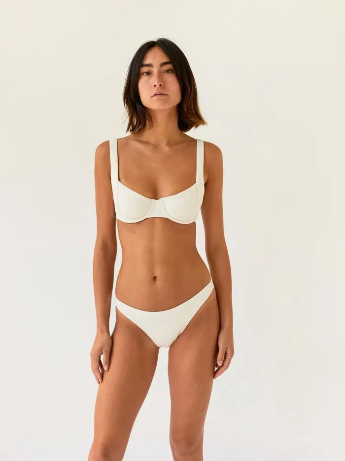 Women Staple Pant Cream The UNDONE Swimwear