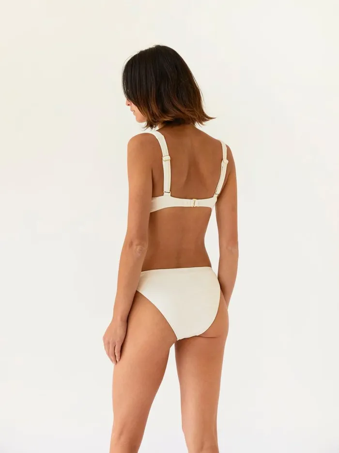 Women Staple Pant Cream The UNDONE Swimwear