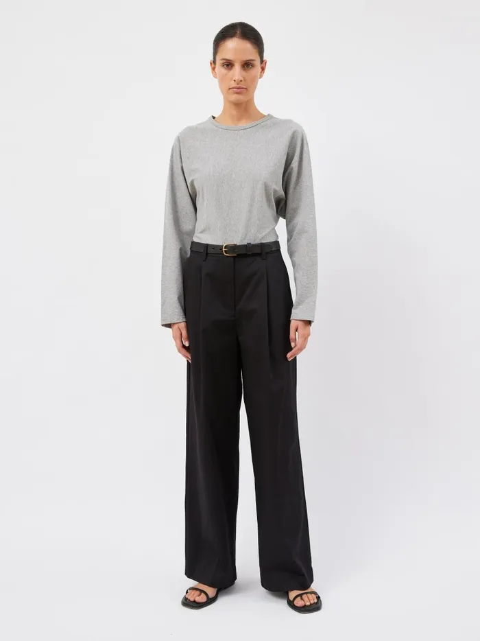 Women Summer Chino Black The UNDONE Pants