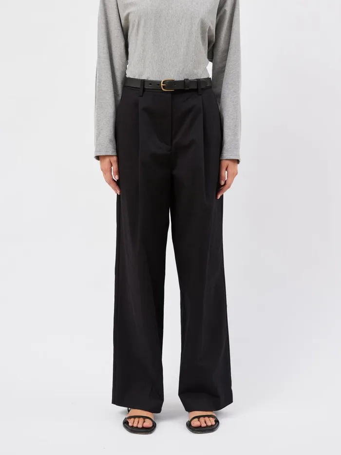 Women Summer Chino Black The UNDONE Pants