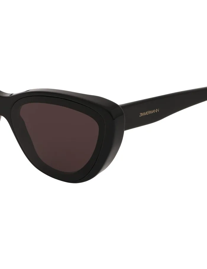 Women Sunglasses Zimmermann Zimmermann Cosmo Cat Eye Black