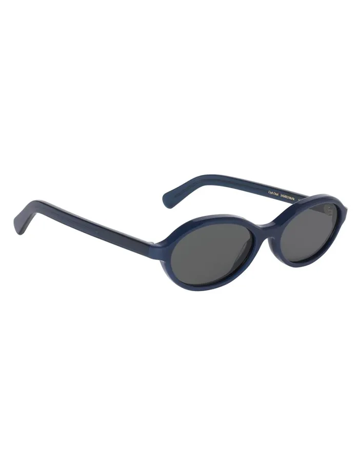 Women Sunglasses Zimmermann Zimmermann Cyd Oval Navy