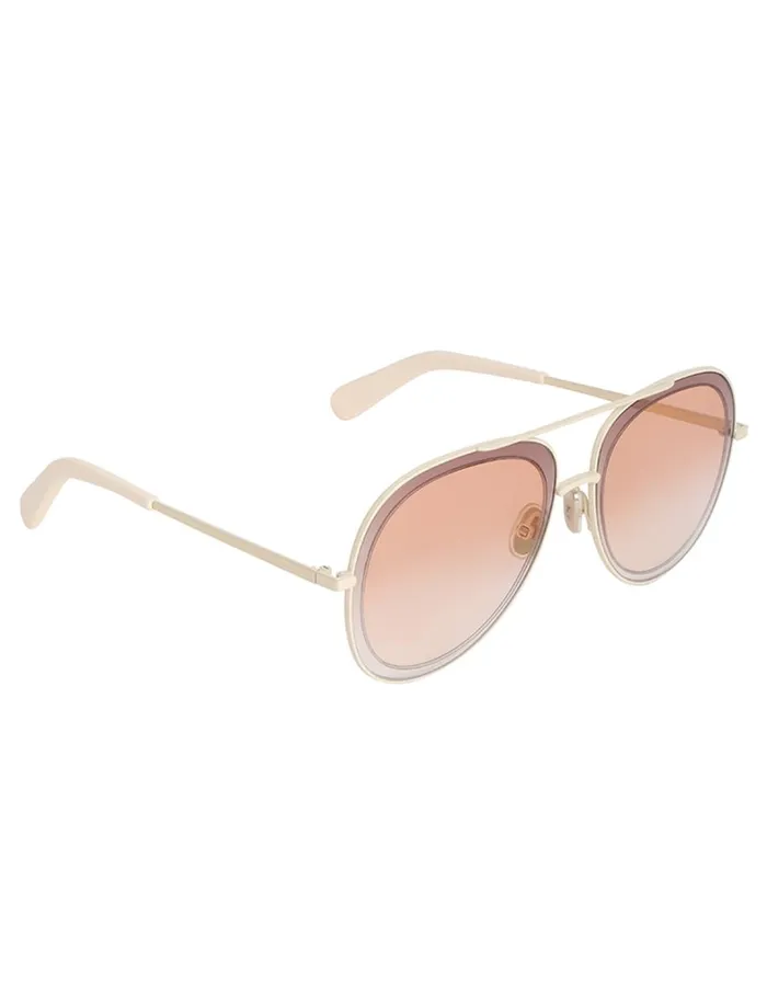 Women Sunglasses Zimmermann Zimmermann Dancer Aviator Cream