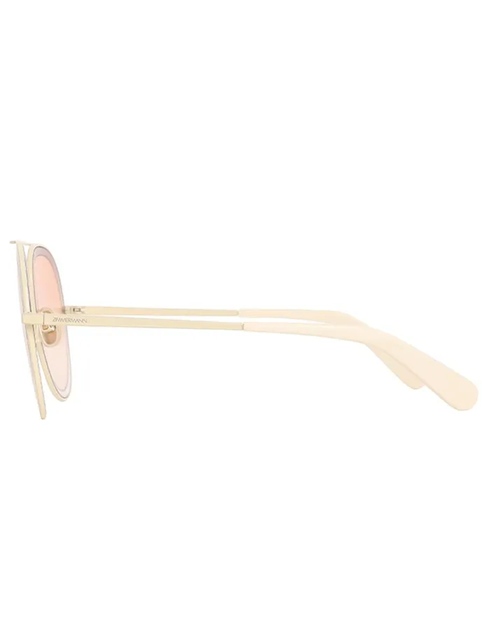Women Sunglasses Zimmermann Zimmermann Dancer Aviator Cream