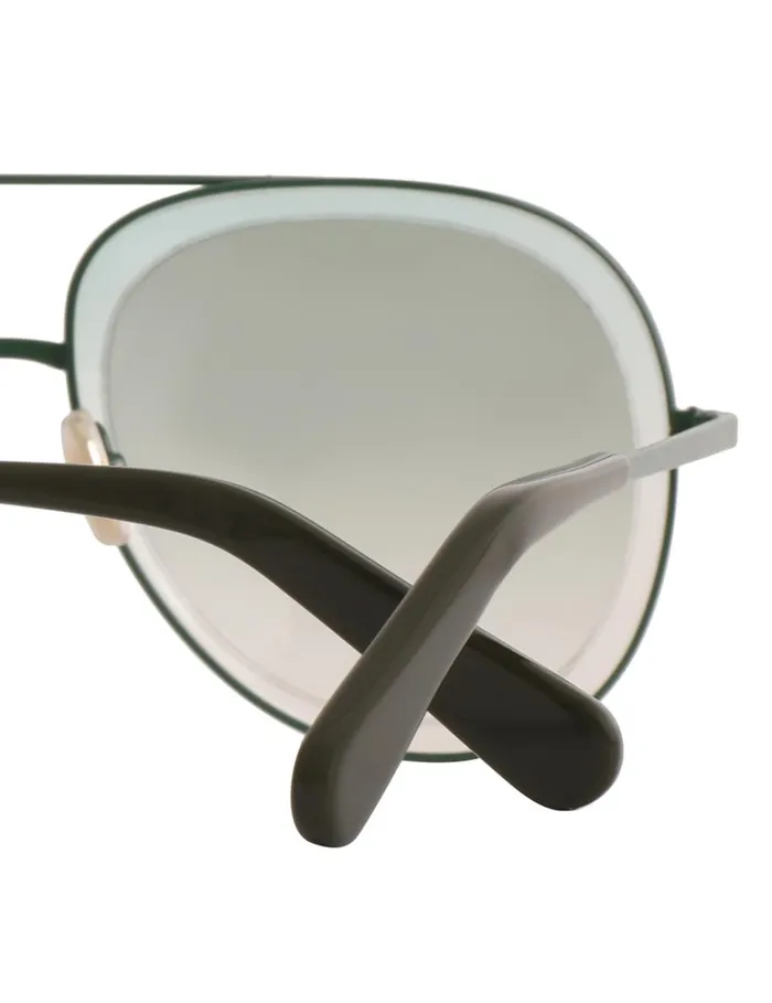 Women Sunglasses Zimmermann Zimmermann Dancer Aviator Olive