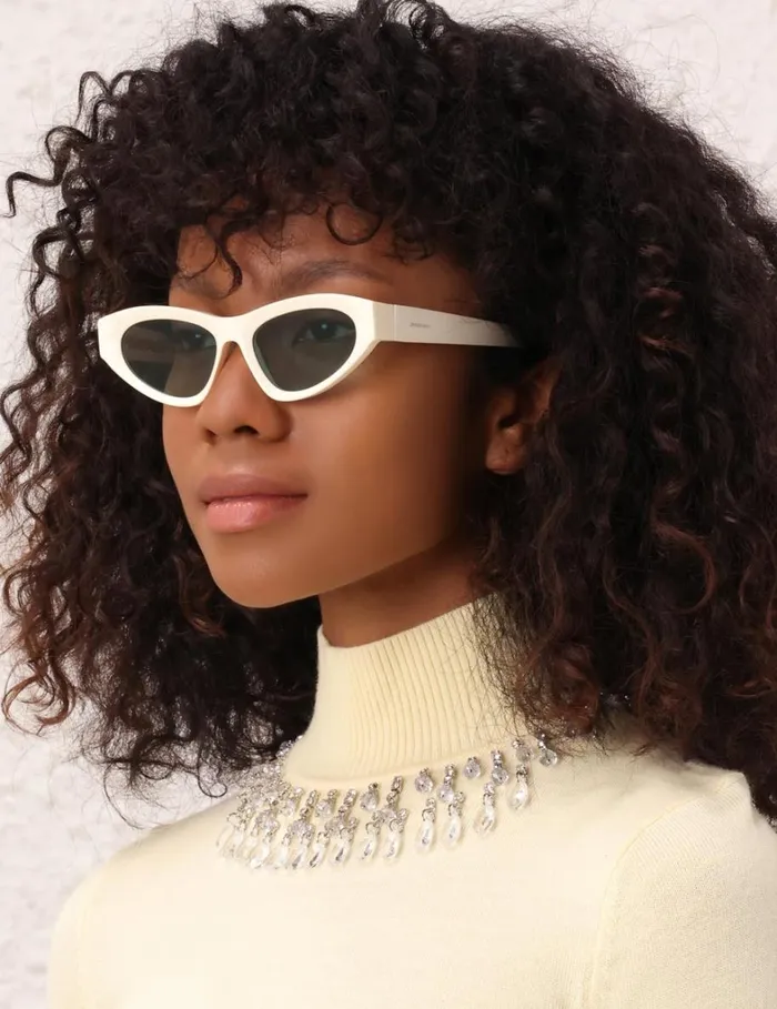 Women Sunglasses Zimmermann Zimmermann Echo Cat Eye Cream