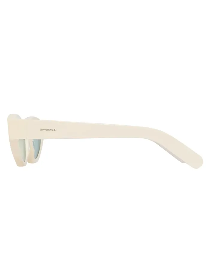 Women Sunglasses Zimmermann Zimmermann Echo Cat Eye Cream