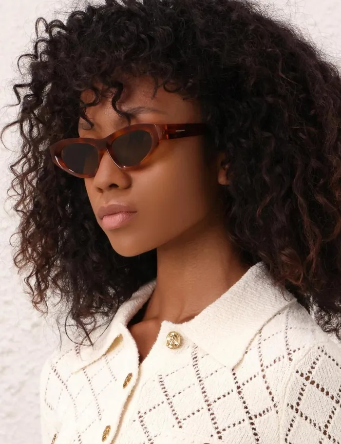 Women Sunglasses Zimmermann Zimmermann Echo Cat Eye Havana