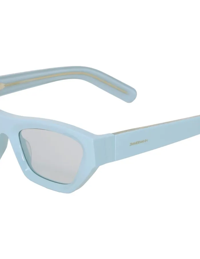 Women Sunglasses Zimmermann Zimmermann Echo Square Sky Blue