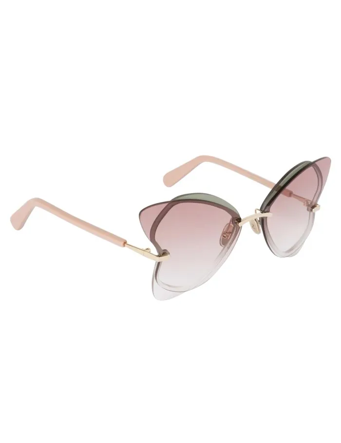 Women Sunglasses Zimmermann Zimmermann Gleam Butterfly Rose