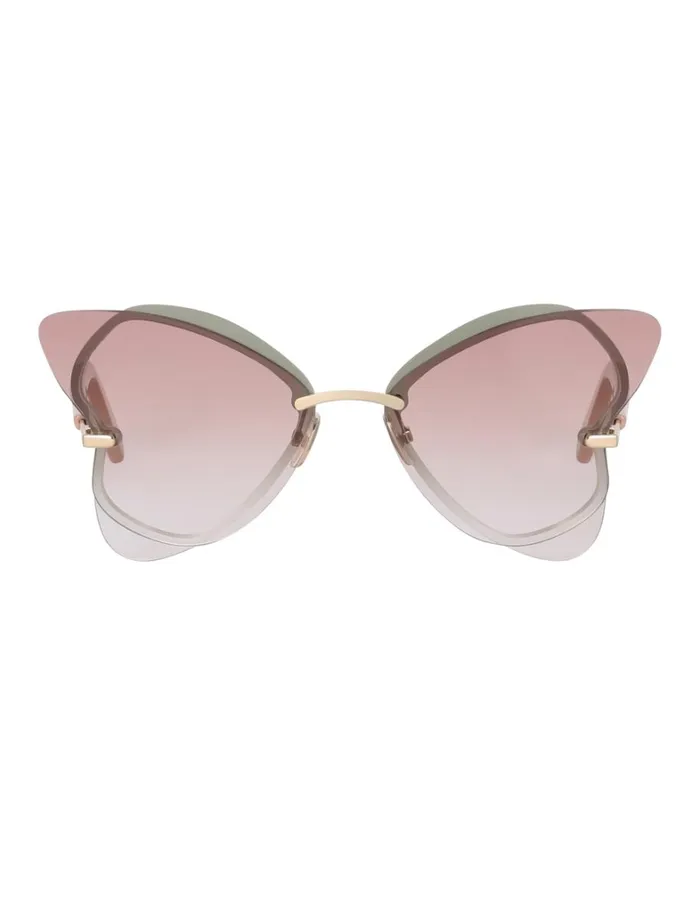 Women Sunglasses Zimmermann Zimmermann Gleam Butterfly Rose