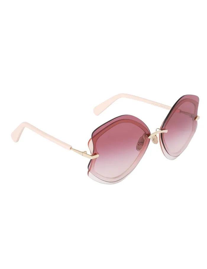 Women Sunglasses Zimmermann Zimmermann Gleam Oversize Rose