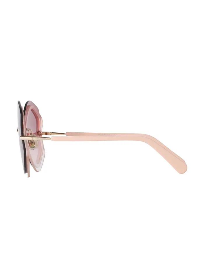Women Sunglasses Zimmermann Zimmermann Gleam Oversize Rose