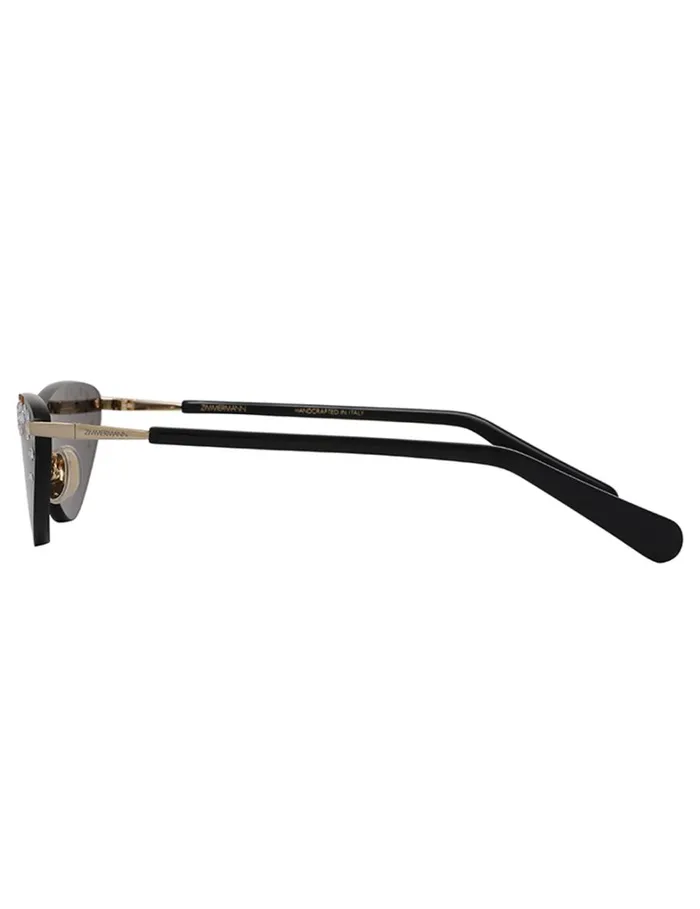 Women Sunglasses Zimmermann Zimmermann Radiant Cat Eye Black