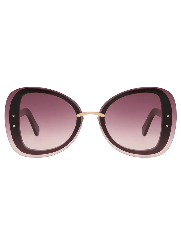 Women Sunglasses Zimmermann Zimmermann Sensory Butterfly Aubergine