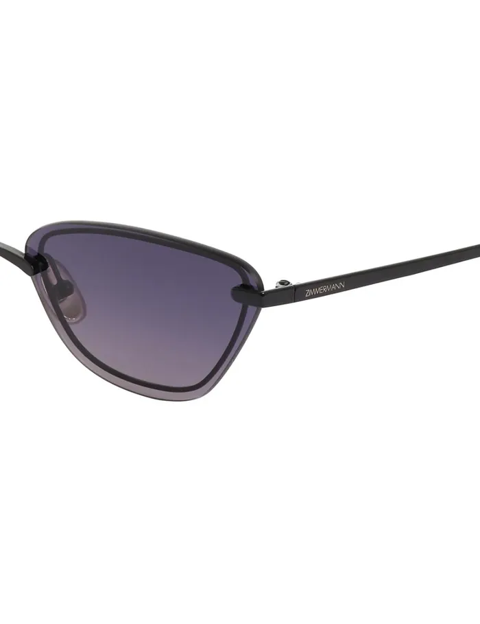 Women Sunglasses Zimmermann Zimmermann Uptempo Cat Eye Black