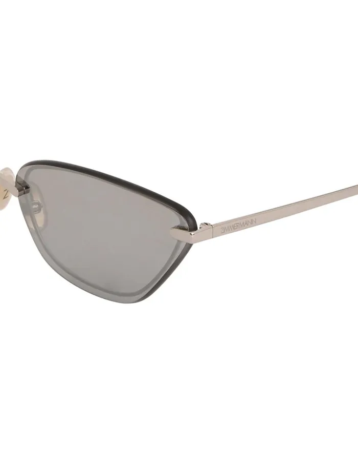 Women Sunglasses Zimmermann Zimmermann Uptempo Cat Eye Chrome Mirror