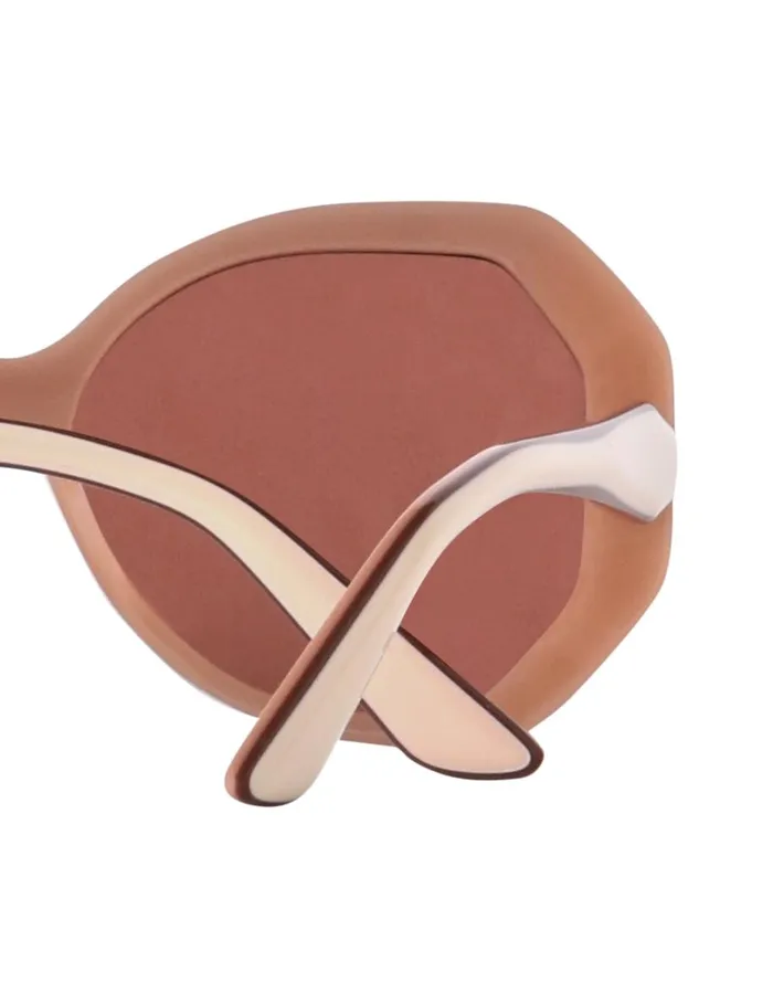 Women Sunglasses Zimmermann Zimmermann Uptempo Hexagon Cream