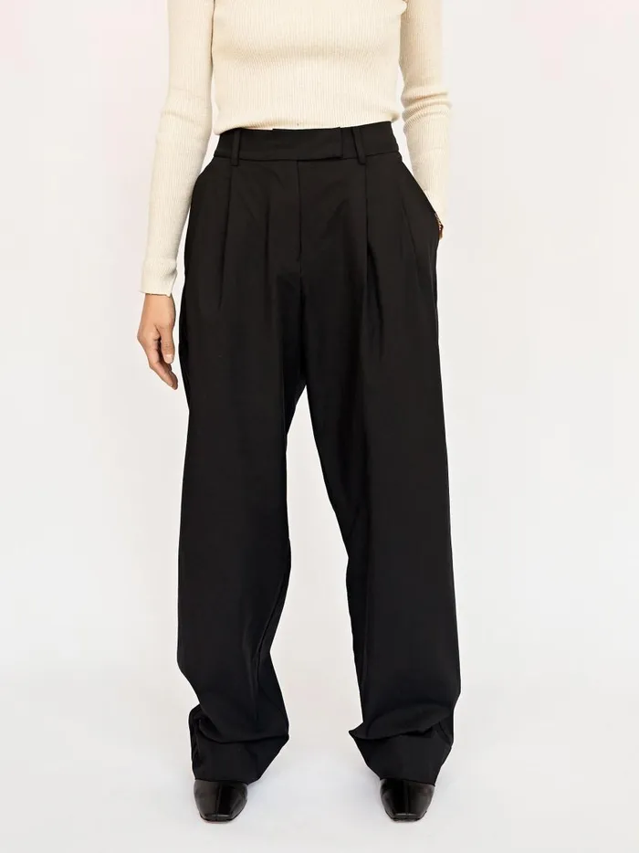 Women Tailored Trouser Black The UNDONE Pants