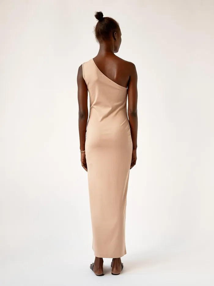 Women Tear Drop Jersey Dress Nude The UNDONE Dresses Women Tear Drop Jersey Dress Nude The UNDONE Dresses