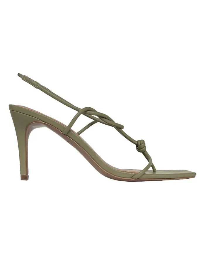 Women The Betty Knot Heel Sage The UNDONE Heels