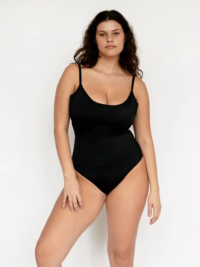 Women The One Piece Black The UNDONE Swimwear Women The One Piece Black The UNDONE Swimwear
