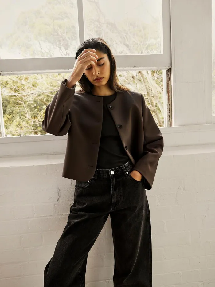 Women Tilmens Blazer Umber The UNDONE Jackets