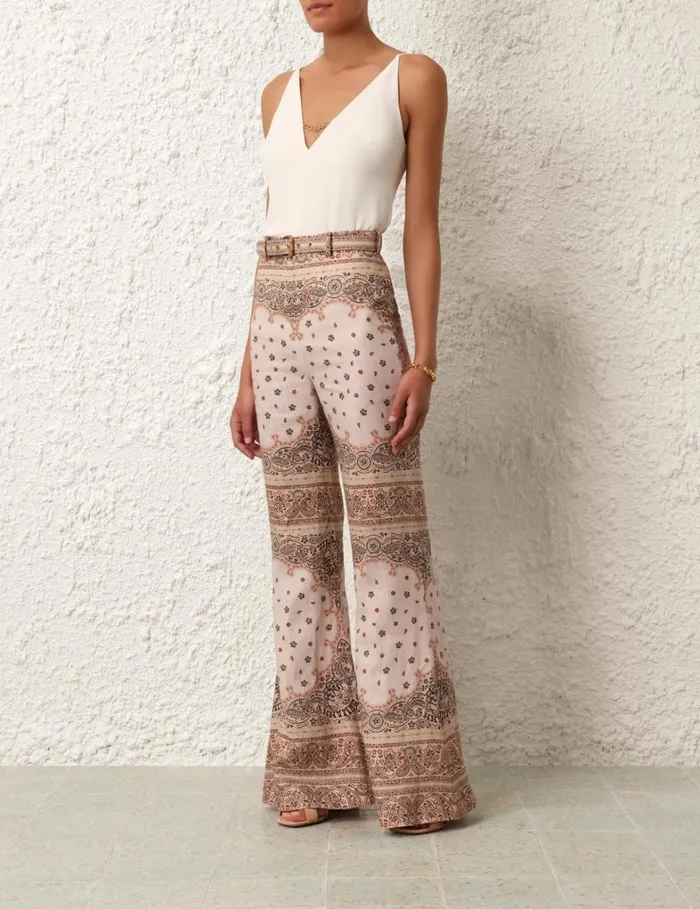 Women Tops Zimmermann Chain Tank Cream