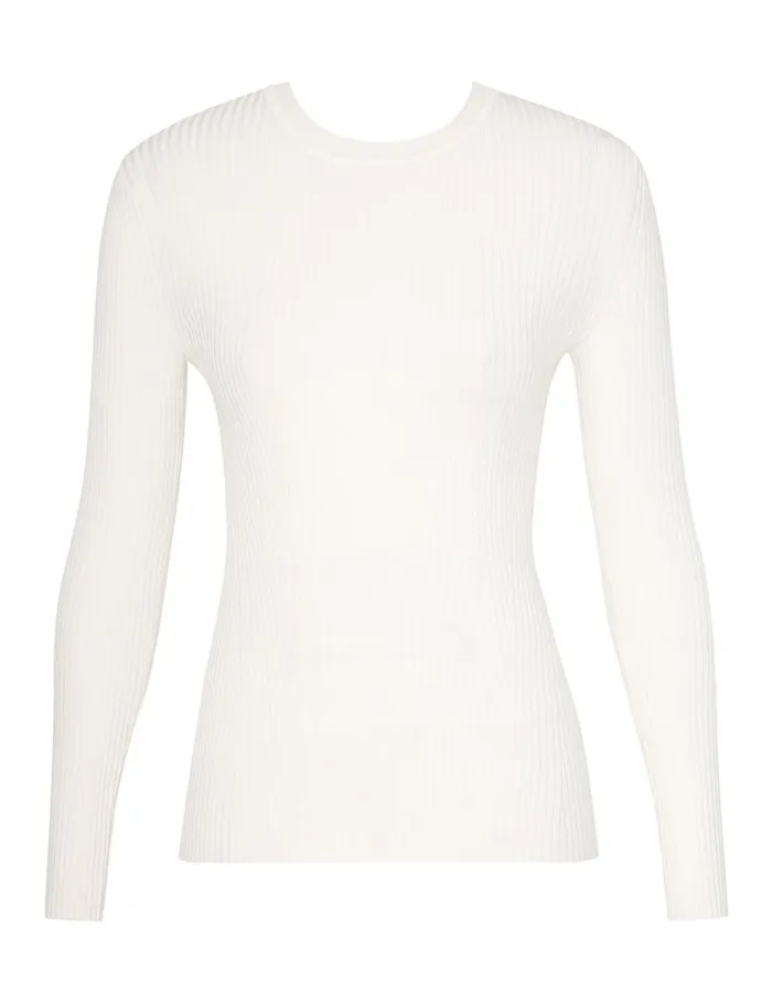 Women Tops Zimmermann Crew Neck Top Parchment