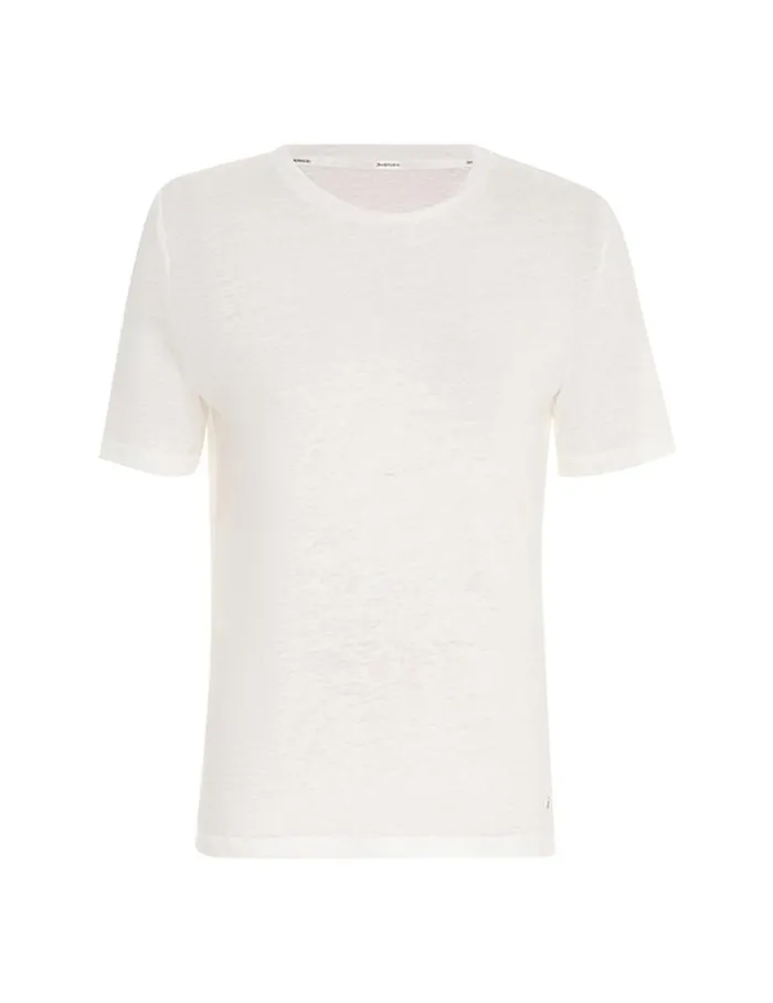 Women Tops Zimmermann Fitted Tee Ivory