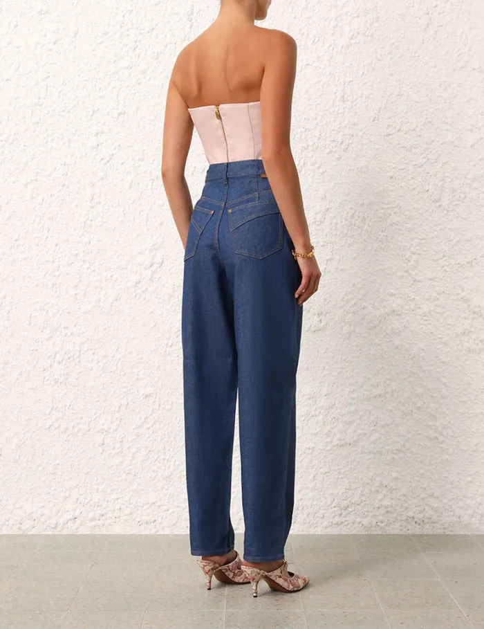 Women Tops Zimmermann Matchmaker Bustier Blush