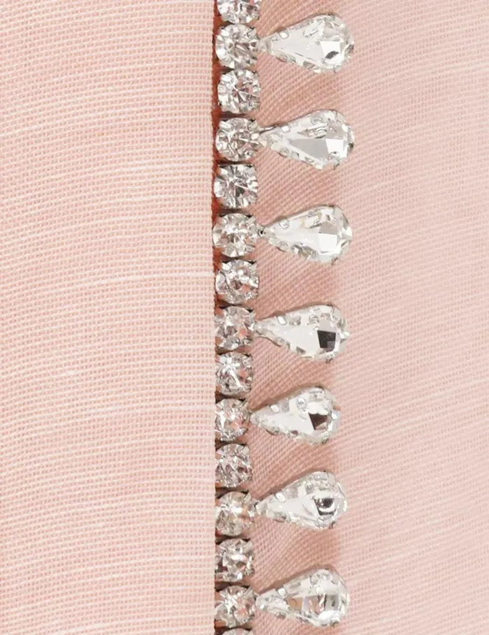 Women Tops Zimmermann Matchmaker Diamante Blouse Pink