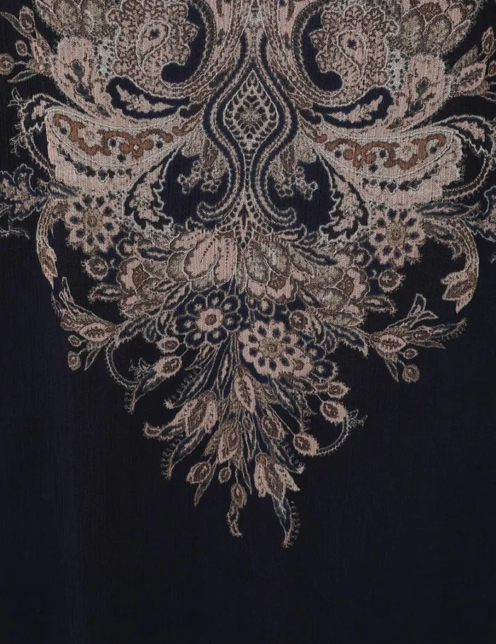Women Tops Zimmermann Natura Billow Blouse Navy Paisley