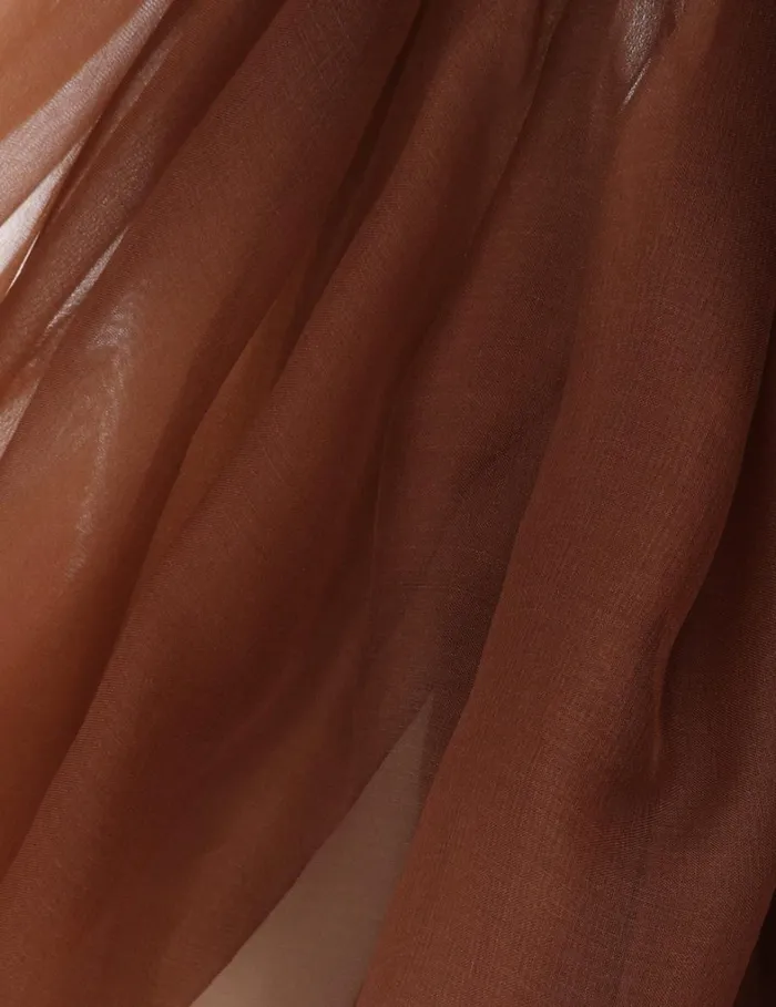 Women Tops Zimmermann Natura Gathered Top Toffee