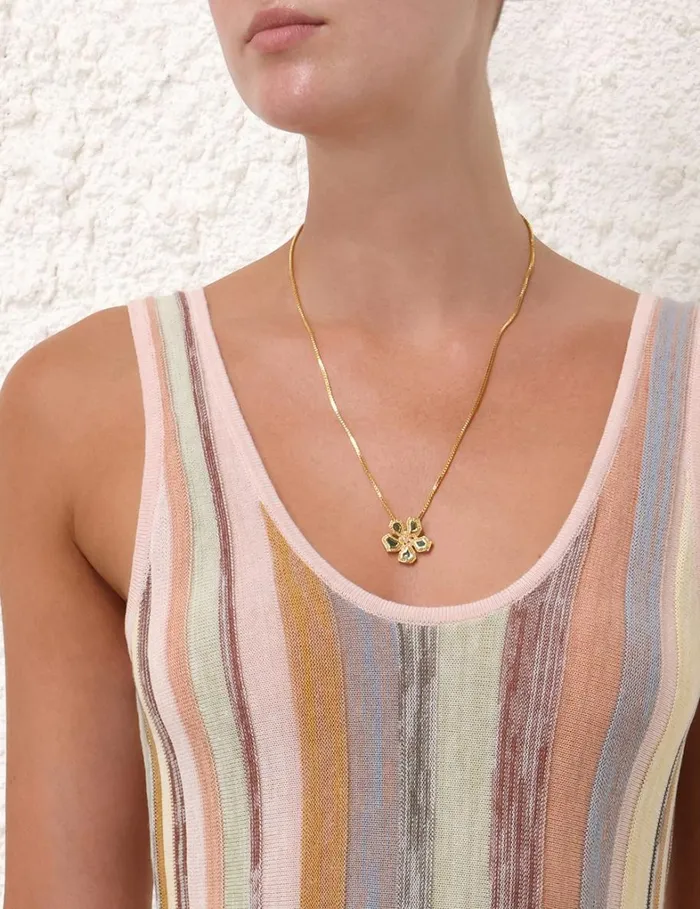 Women Tops Zimmermann Natura Mouline Tank Multi